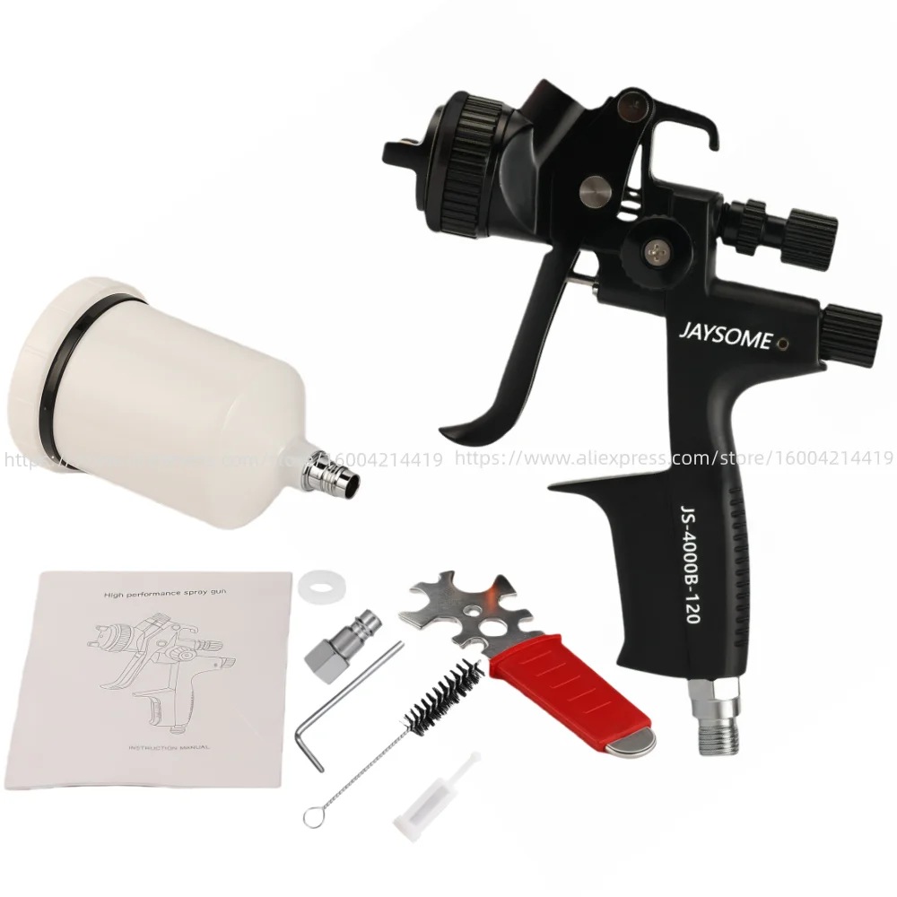 High Class Automotive Spray Gun HVLP Car Paint Spray Gun Air Paint Spray Guns For Painting Car Aerograph Repair Spray Gun
High Class Automotive Spray Gun HVLP Car Paint Spray Gun Air Paint Spray Guns For Painting Car Aerograph Repair Spray Gun