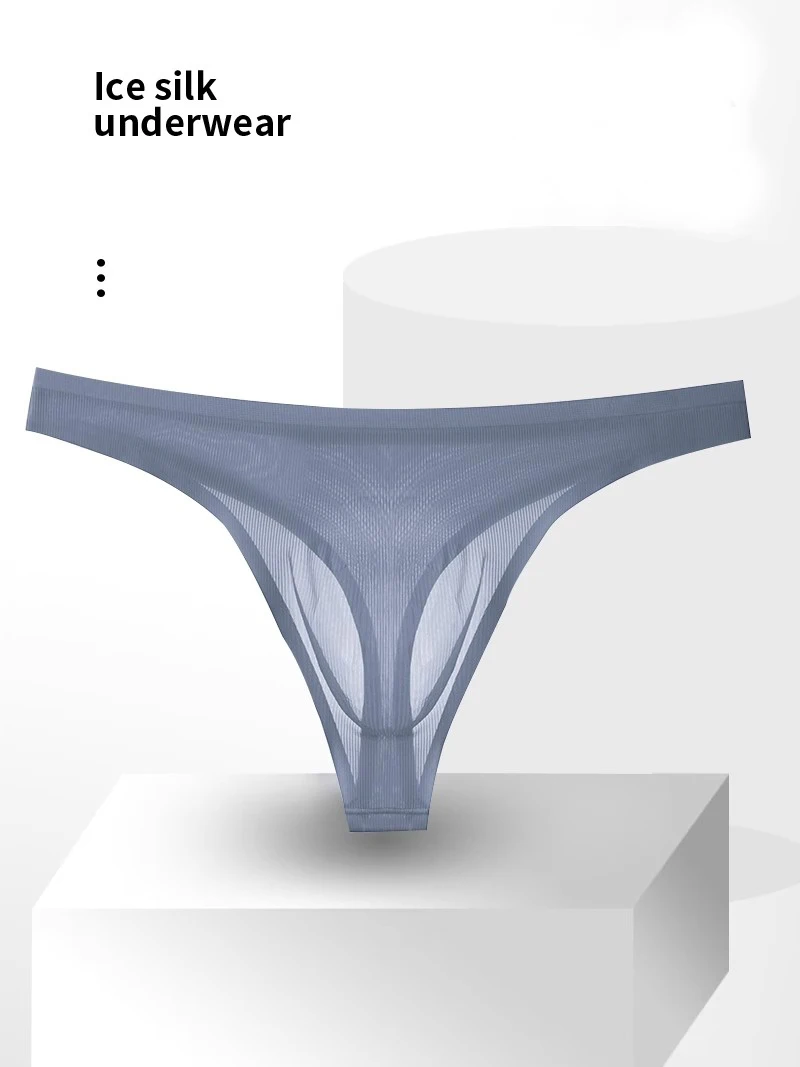 Men's Brief Underwear Sexy See Through Transparent Ultra-thin Seamless Fitness Underwear Thongs
Men's Brief Underwear Sexy See Through Transparent Ultra-thin Seamless Fitness Underwear Thongs