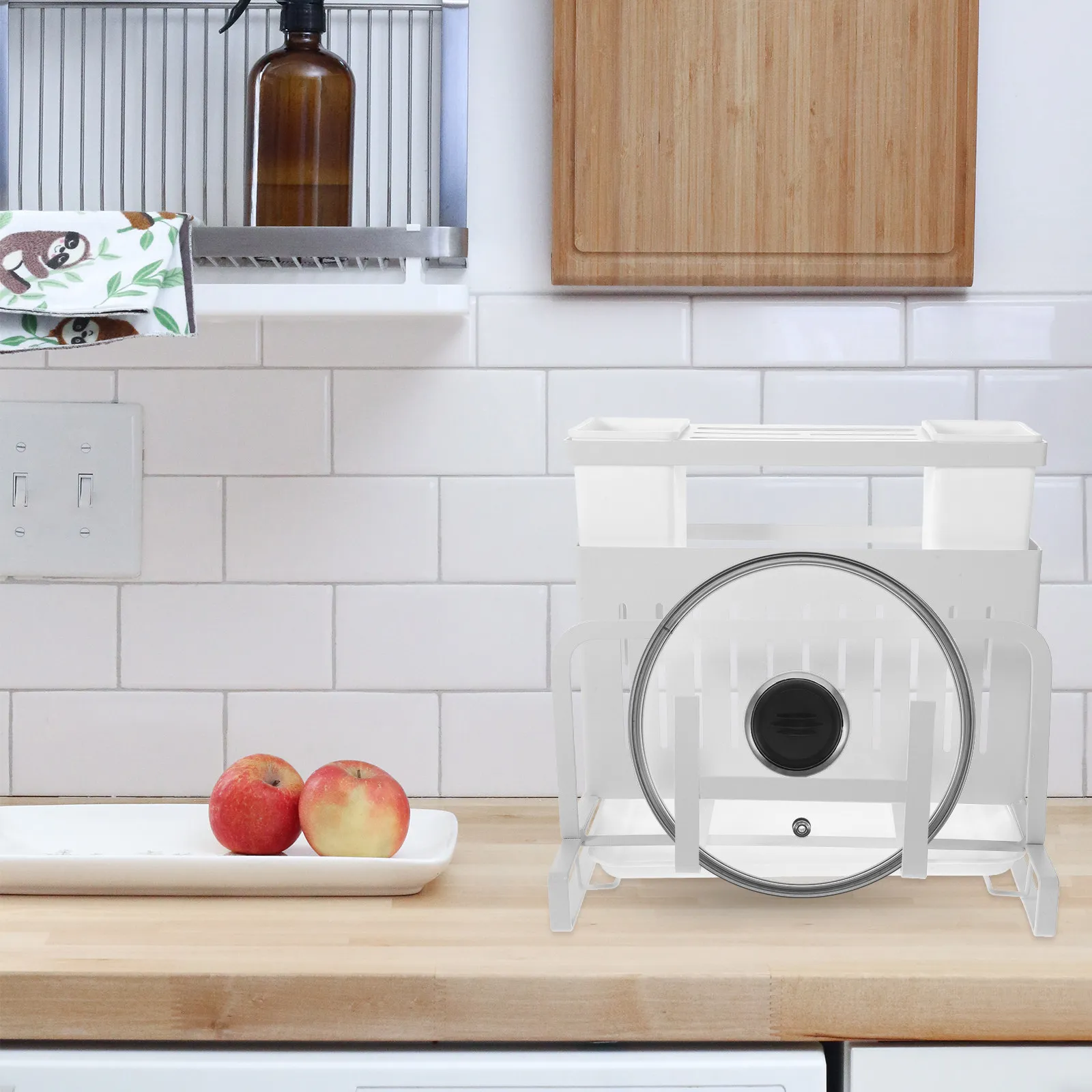 Cutter Stand Transparent Storage Holder Multipurpose Kitchen Utensil Organizer Cutter Holder for Countertop
Cutter Stand Transparent Storage Holder Multipurpose Kitchen Utensil Organizer Cutter Holder for Countertop