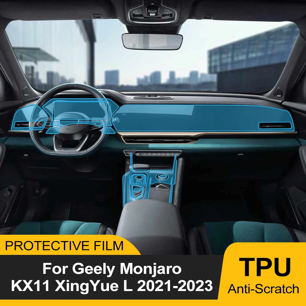 Car TPU Film For Geely Monjaro KX11 2021 2022 2023 XingYue L Center Console Navigation Screen Anti-scratch PPF Transparent
Car TPU Film For Geely Monjaro KX11 2021 2022 2023 XingYue L Center Console Navigation Screen Anti-scratch PPF Transparent