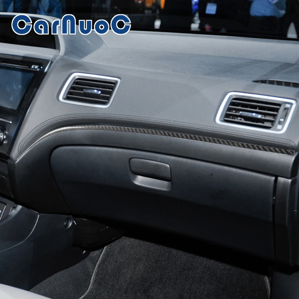 For Honda Civic 2014 2015 Copilot Instrument Panel Decorative Strip Car Carbon Fiber Stickers Auto Interior Moulding Accessories
For Honda Civic 2014 2015 Copilot Instrument Panel Decorative Strip Car Carbon Fiber Stickers Auto Interior Moulding Accessories