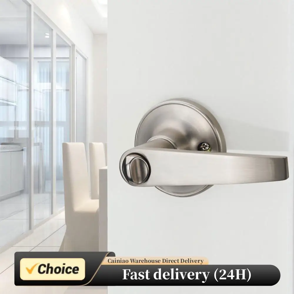 Door Lever Lock with 3 Keys Locking Door Handle Interior Lever Lock Door Knob Replacement for Bedroom Front Door
Door Lever Lock with 3 Keys Locking Door Handle Interior Lever Lock Door Knob Replacement for Bedroom Front Door