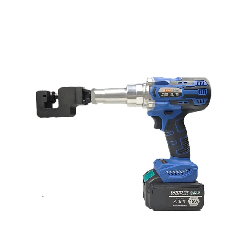 LX-2500 Cordless Battery-Powered Hydraulic Punching Machine 6-16mm Opening for Photovoltaic Brackets/Al Door Hinges
LX-2500 Cordless Battery-Powered Hydraulic Punching Machine 6-16mm Opening for Photovoltaic Brackets/Al Door Hinges