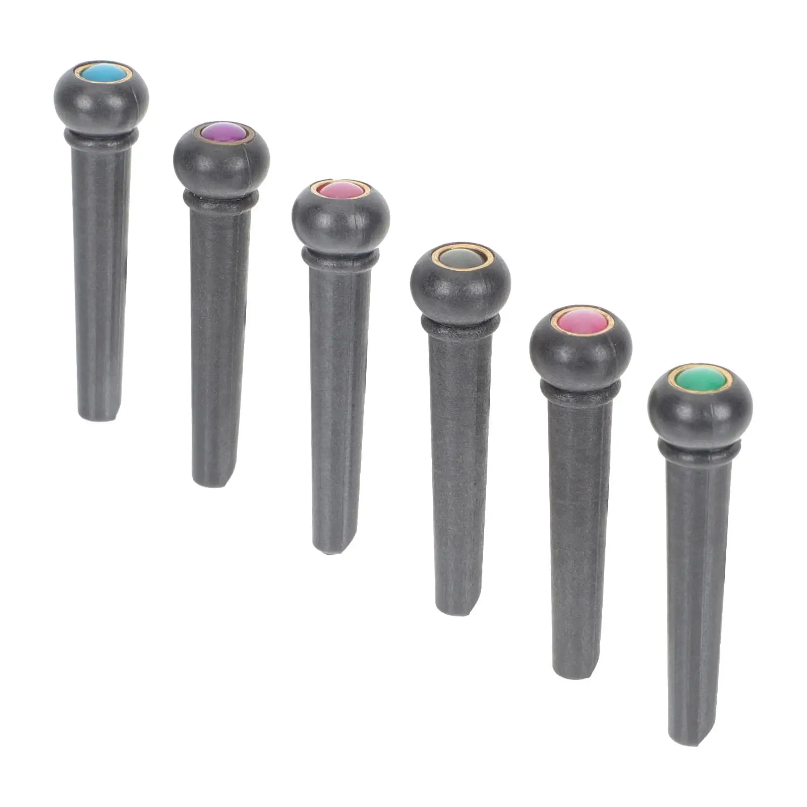 6 Pcs Guitar Bridge Pin Peg String Nails Instrument Parts Acoustic Bass Tuning Pegs Easy Install Accessories
6 Pcs Guitar Bridge Pin Peg String Nails Instrument Parts Acoustic Bass Tuning Pegs Easy Install Accessories