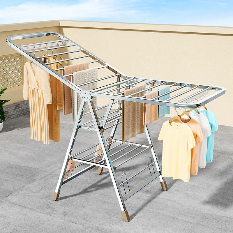 Foldable Freestanding Clothes Drying Rack Indoor Outdoor Laundry Hanger for Bedroom Balcony Baby Drying Rack Storage Rail
Foldable Freestanding Clothes Drying Rack Indoor Outdoor Laundry Hanger for Bedroom Balcony Baby Drying Rack Storage Rail