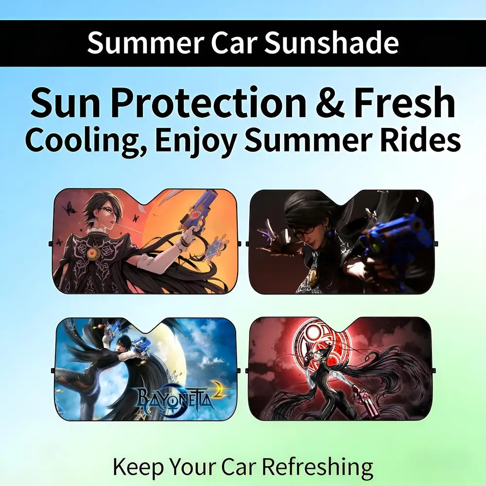 BBayonetta Sun Visor Retractable Car Windshield Sun Shade UV
BBayonetta Sun Visor Retractable Car Windshield Sun Shade UV