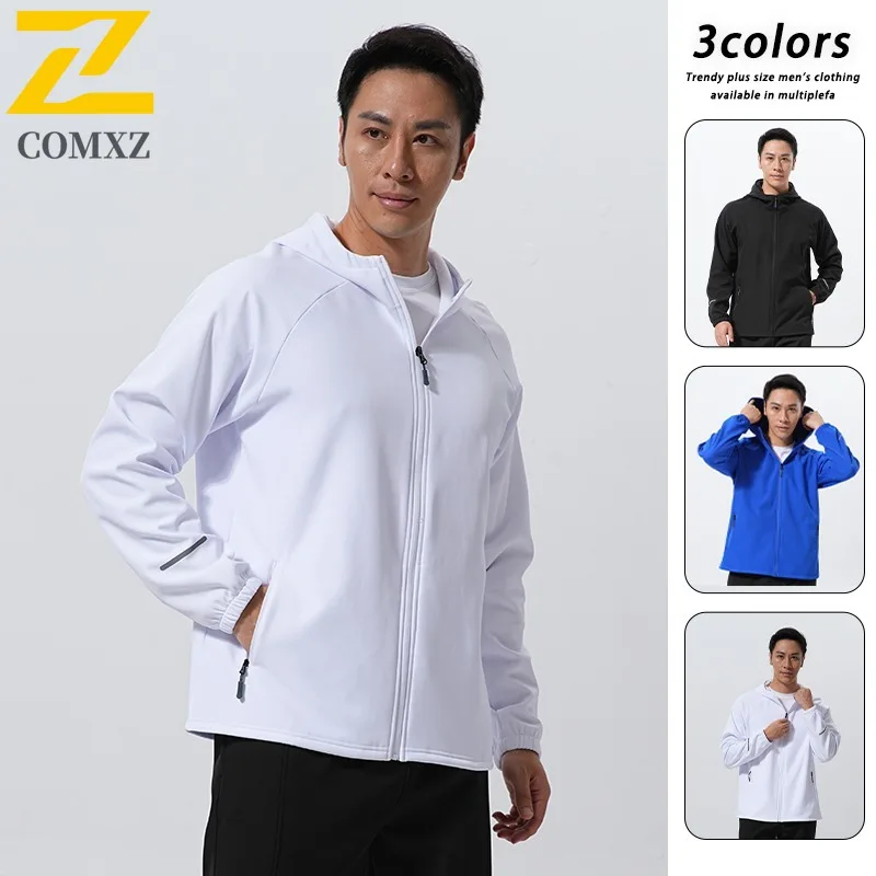 Outdoor Hooded Jacket Men 2025 New Autumn High Quality Casual Solid Color Windproof Windbreaker Man Hiking Hunting Coat Working
Outdoor Hooded Jacket Men 2025 New Autumn High Quality Casual Solid Color Windproof Windbreaker Man Hiking Hunting Coat Working