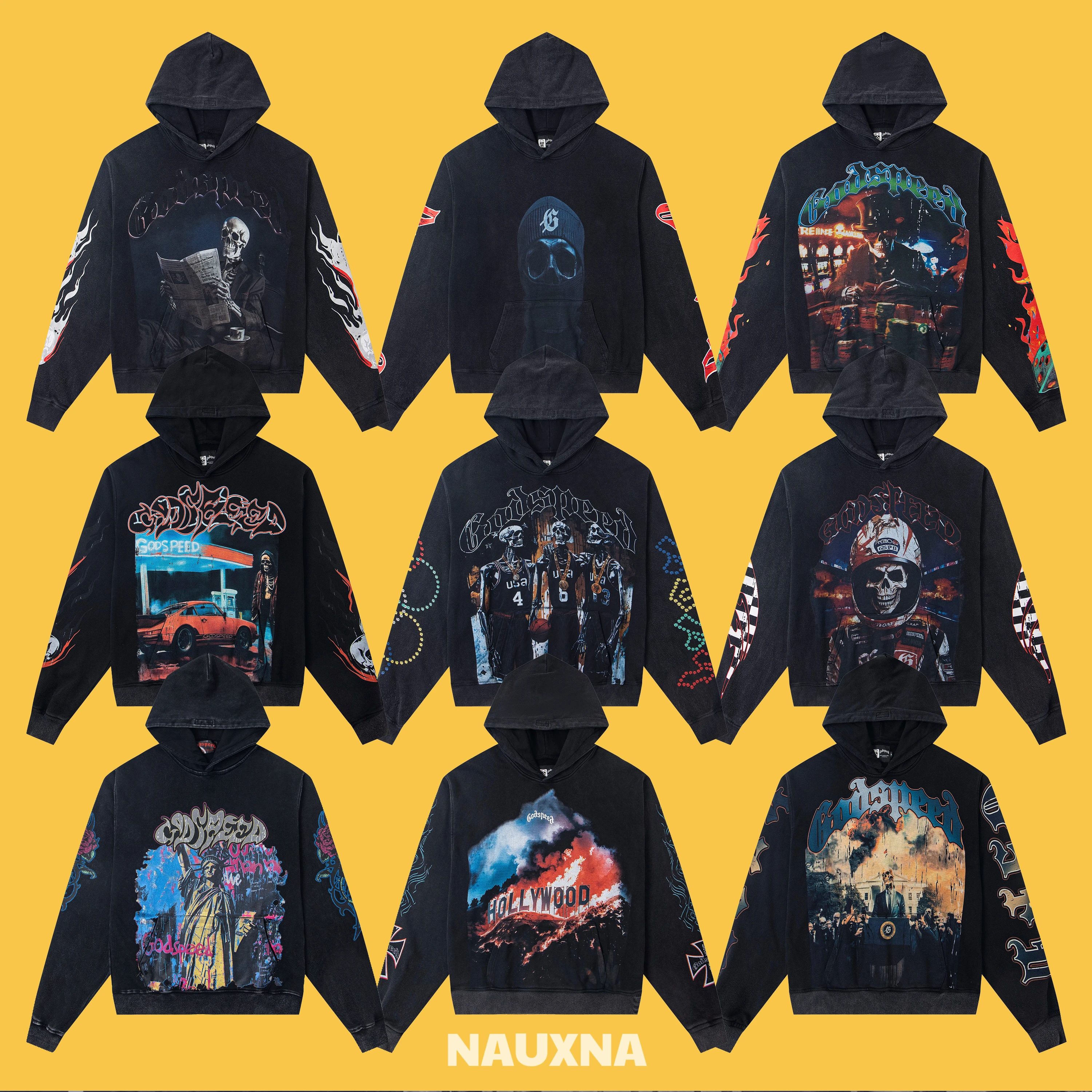 Godspeed Hoodie Vintage Waed Printed Loose Cotton Crew Ne Sweatirt Casual Streetwear for Men And Women
Godspeed Hoodie Vintage Waed Printed Loose Cotton Crew Ne Sweatirt Casual Streetwear for Men And Women