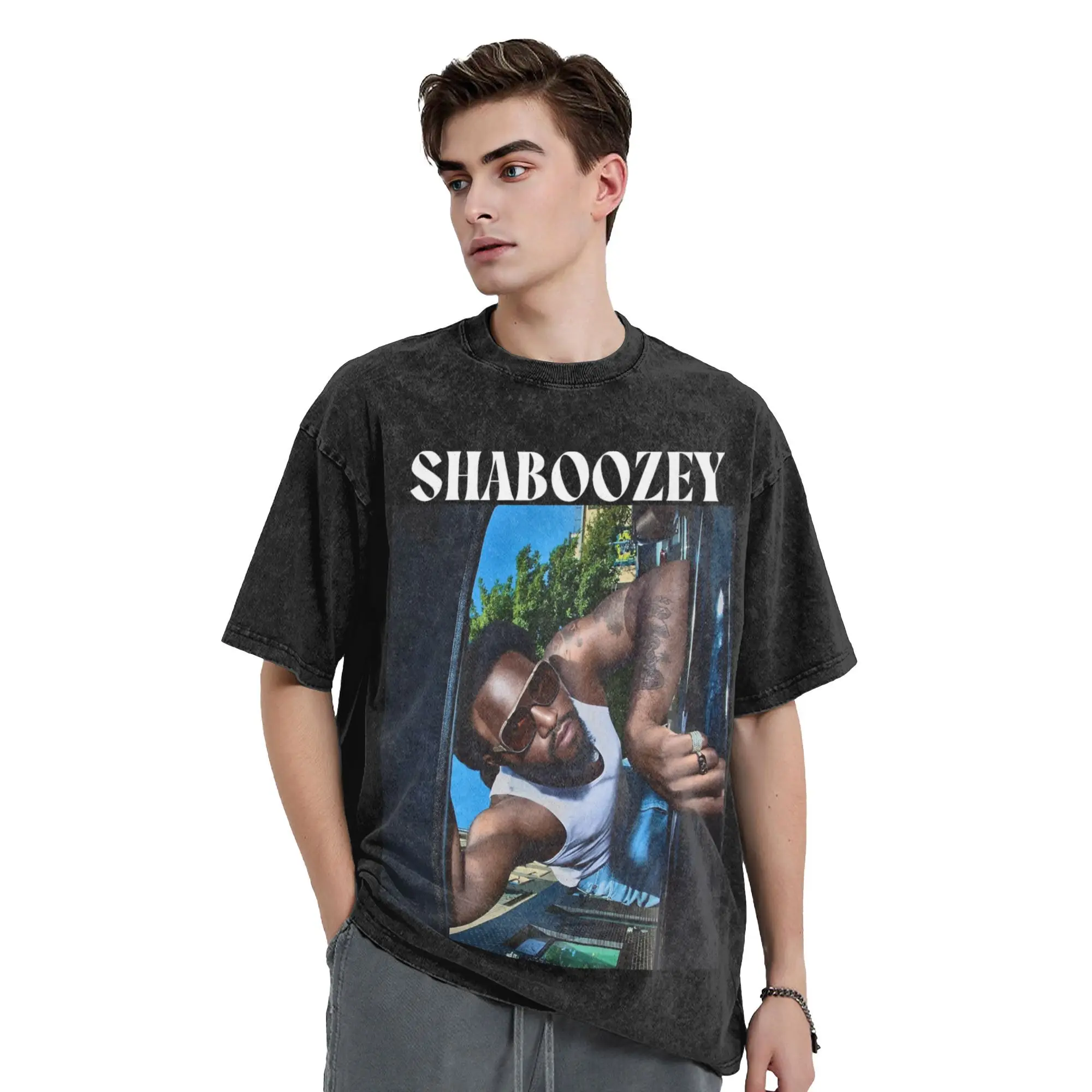 Rapper Shaboozey T Shirt Hip Hop Washed Cotton Harajuku T-Shirt Casual for Men Women Tops Streetwear Printed Tee Shirt
Rapper Shaboozey T Shirt Hip Hop Washed Cotton Harajuku T-Shirt Casual for Men Women Tops Streetwear Printed Tee Shirt