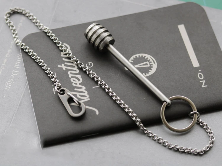 EDC Titanium Alloy Paracord Beads Pendant Outdoor DIY Stick Decorations EDC Tools Multifunctional Tools
EDC Titanium Alloy Paracord Beads Pendant Outdoor DIY Stick Decorations EDC Tools Multifunctional Tools