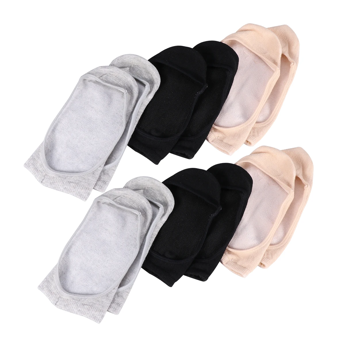 6 Pairs Non-slip Invisible Socks Women Anti-Skid Mouth Bamboo Fiber Low Cut Toe Cover Silicone Summer Gift
6 Pairs Non-slip Invisible Socks Women Anti-Skid Mouth Bamboo Fiber Low Cut Toe Cover Silicone Summer Gift