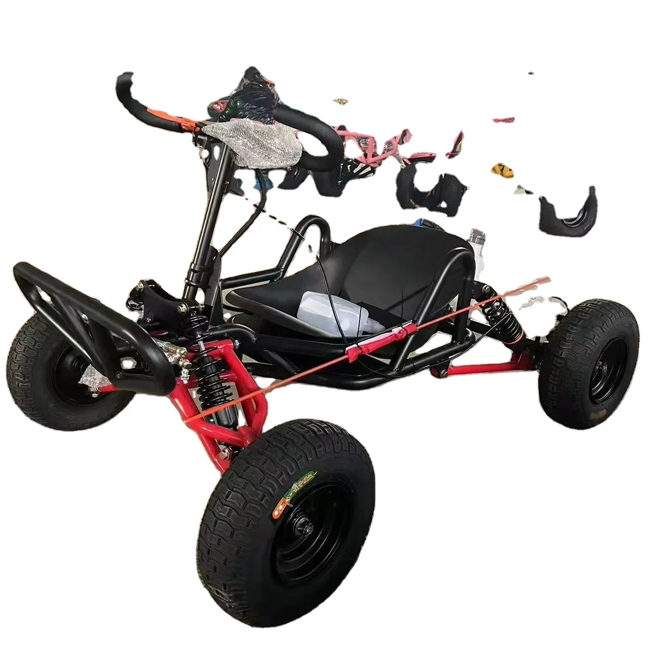 All-terrain 90CC Two-stroke Hydraulic Brake Mountain Kart 35km/h Max Speed Steel Body Available Multiple Colors For Outdoor
All-terrain 90CC Two-stroke Hydraulic Brake Mountain Kart 35km/h Max Speed Steel Body Available Multiple Colors For Outdoor