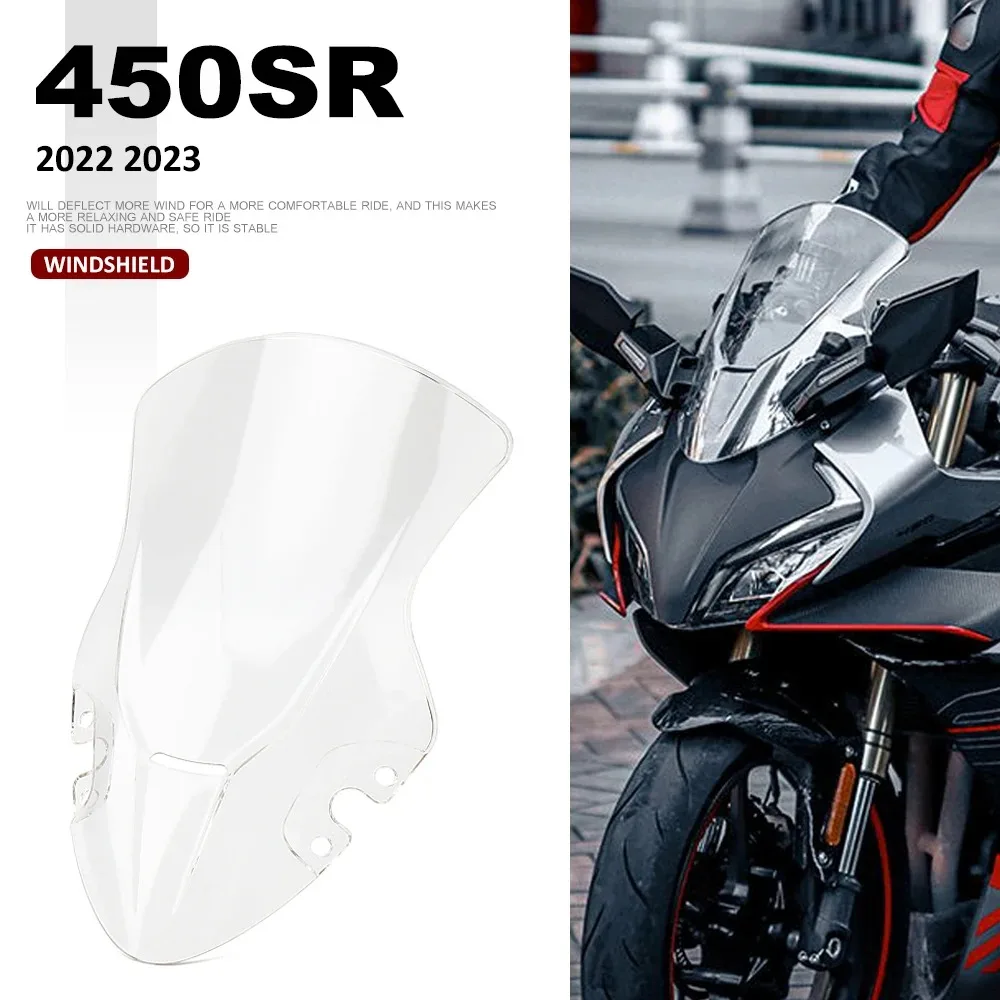 Motorcycle Windshield Windscreen For CFMOTO 450SR 450 SR 450sr 2023 2024 2025 Odometer Visor Front Wind Shield Screen Deflectors
Motorcycle Windshield Windscreen For CFMOTO 450SR 450 SR 450sr 2023 2024 2025 Odometer Visor Front Wind Shield Screen Deflectors