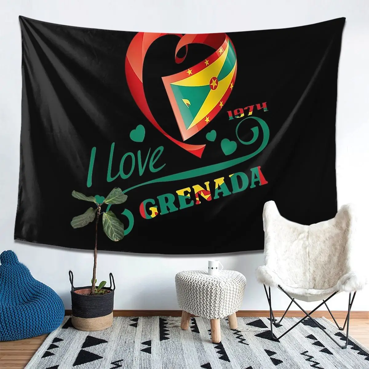 Grenada Independence Day Tapestry Decoration Art Aesthetic Tapestries for Living Room Bedroom Home Wall Cloth Wall Hanging
Grenada Independence Day Tapestry Decoration Art Aesthetic Tapestries for Living Room Bedroom Home Wall Cloth Wall Hanging