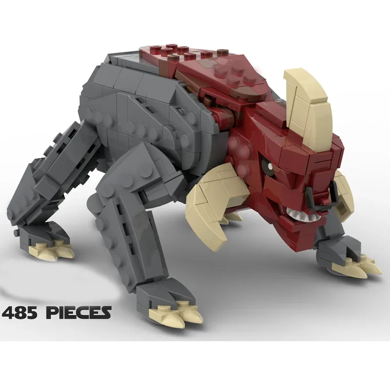 Звездный фильм, военная серия, Reek Acklay Nexu Dewback, модель зверя, строительный блок, сделай сам, монстры, сборка кирпичей, игрушки MOC-113817
Звездный фильм, военная серия, Reek Acklay Nexu Dewback, модель зверя, строительный блок, сделай сам, монстры, сборка кирпичей, игрушки MOC-113817