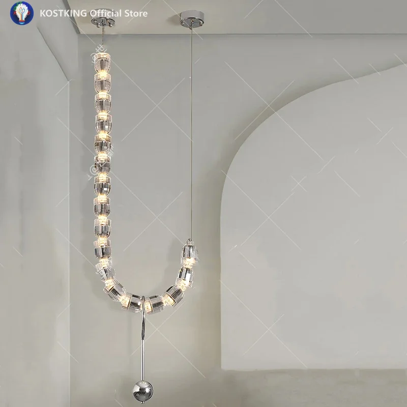 Home Decoration Pendant Lights Luxury Crystal Living Room Chandelier Bedroom Pendant Lamp Ceiling Light Indoor Lighting
Home Decoration Pendant Lights Luxury Crystal Living Room Chandelier Bedroom Pendant Lamp Ceiling Light Indoor Lighting