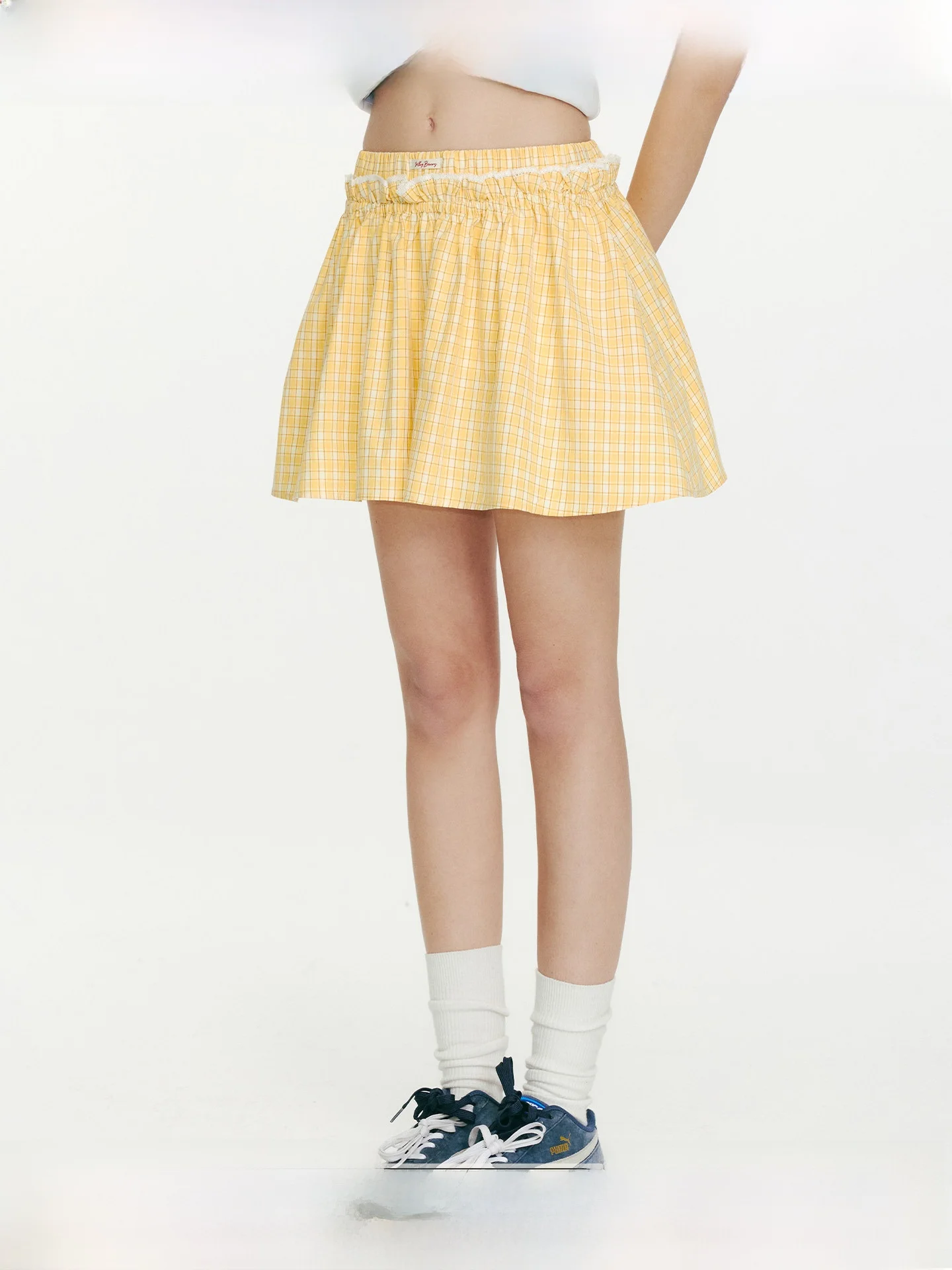 WhyBerry Sweet Style Ruffle Hem Skirt Women's Fashion City Commuting Travel Cotton Polyester A-Line Skirt
WhyBerry Sweet Style Ruffle Hem Skirt Women's Fashion City Commuting Travel Cotton Polyester A-Line Skirt