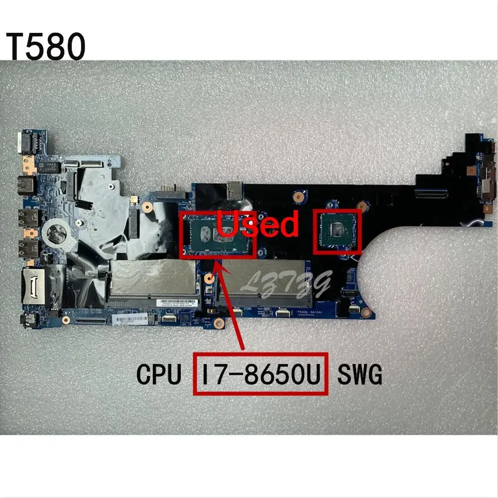 Используется для Lenovo ThinkPad T580 P52S, материнская плата ноутбука, основная плата, процессор I7-8650U 2G FRU 01YR306 01YR262
Используется для Lenovo ThinkPad T580 P52S, материнская плата ноутбука, основная плата, процессор I7-8650U 2G FRU 01YR306 01YR262
