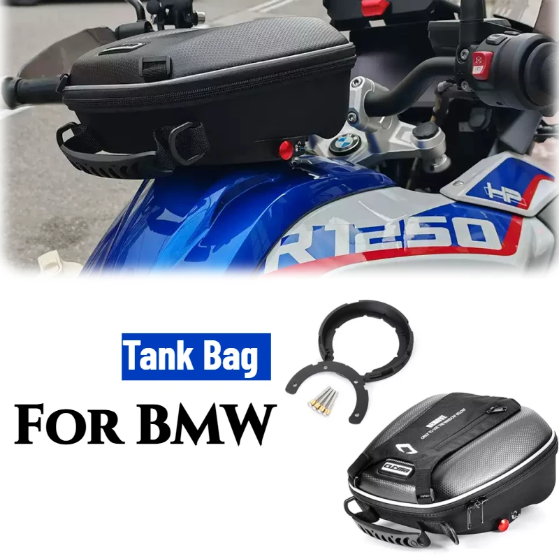 For BMW R1250GS ADV R1250R RS RT Motorcycle Quick Release Lock Ring Tank Bag Luggage Racing Backpack Adventure F750 F900 GS
