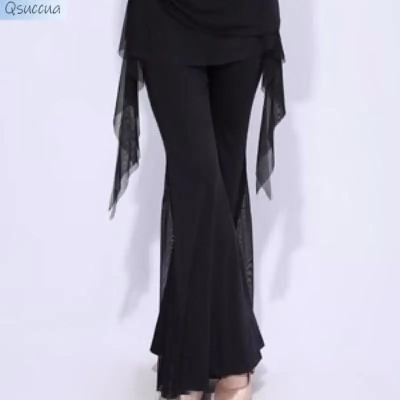 Summer New Style Latin Dance Trousers Adult Female Professional Performance Costumes National Standard Dance Wide-Leg Pants
Summer New Style Latin Dance Trousers Adult Female Professional Performance Costumes National Standard Dance Wide-Leg Pants