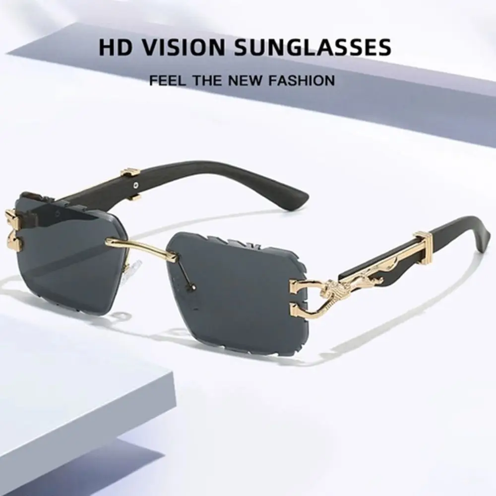 Cool Anti-UV Rimless Women's Sunglasses Classic Vintage Retro Frame Eyewear Luxury HD INS Women Sunglasses Unisex
Cool Anti-UV Rimless Women's Sunglasses Classic Vintage Retro Frame Eyewear Luxury HD INS Women Sunglasses Unisex