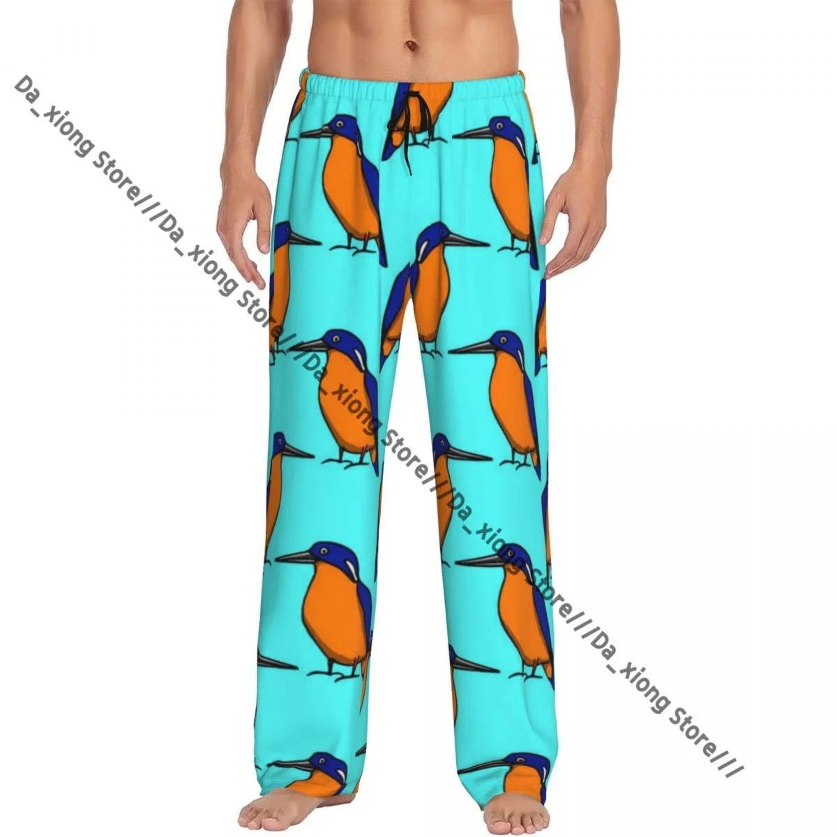 Men's Casual Pajama Sleeping Pants Hand Drawn Azure Kingfishers Lounge Loose Trousers Comfortable Nightwear
Men's Casual Pajama Sleeping Pants Hand Drawn Azure Kingfishers Lounge Loose Trousers Comfortable Nightwear