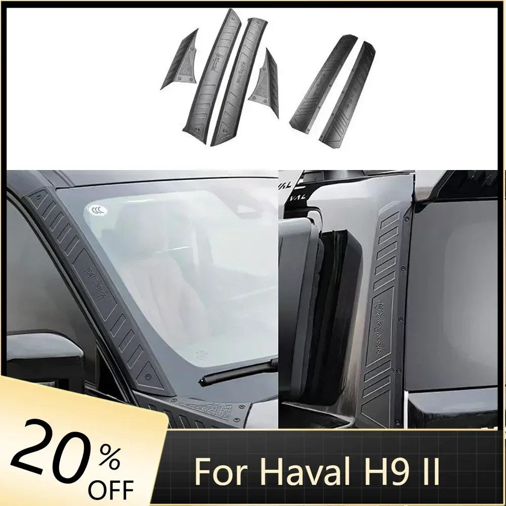 For Haval H9 II 2nd Gen (2024-2025), A-pillar and D-pillar exterior panel scratch resistant body trim strip
For Haval H9 II 2nd Gen (2024-2025), A-pillar and D-pillar exterior panel scratch resistant body trim strip