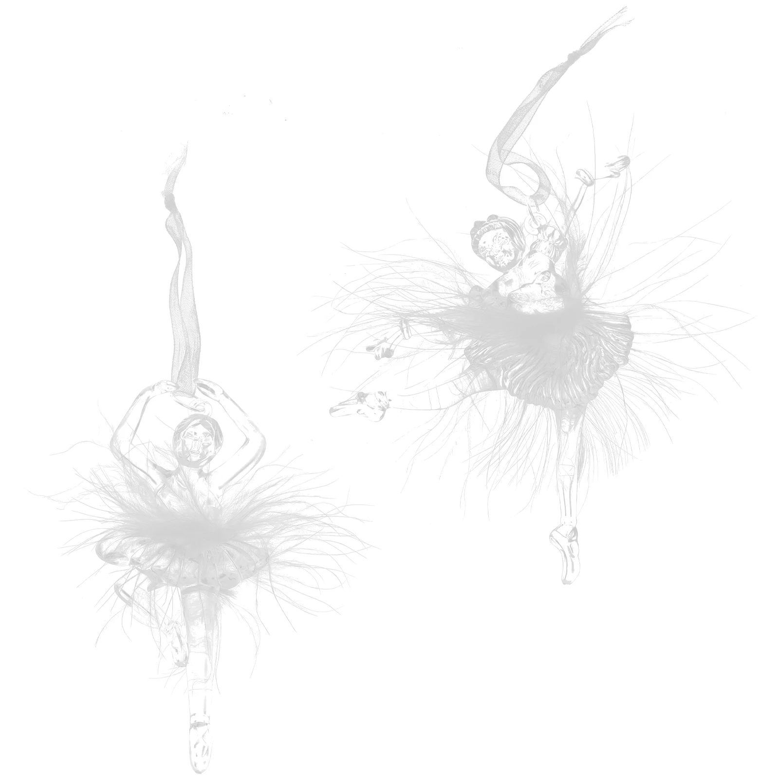 2 Pcs Ballerina Charm High Transparency Acrylic Ballet Girl Pendant Dance Accessories Girls Keychains Tree Ornaments Gifts
2 Pcs Ballerina Charm High Transparency Acrylic Ballet Girl Pendant Dance Accessories Girls Keychains Tree Ornaments Gifts