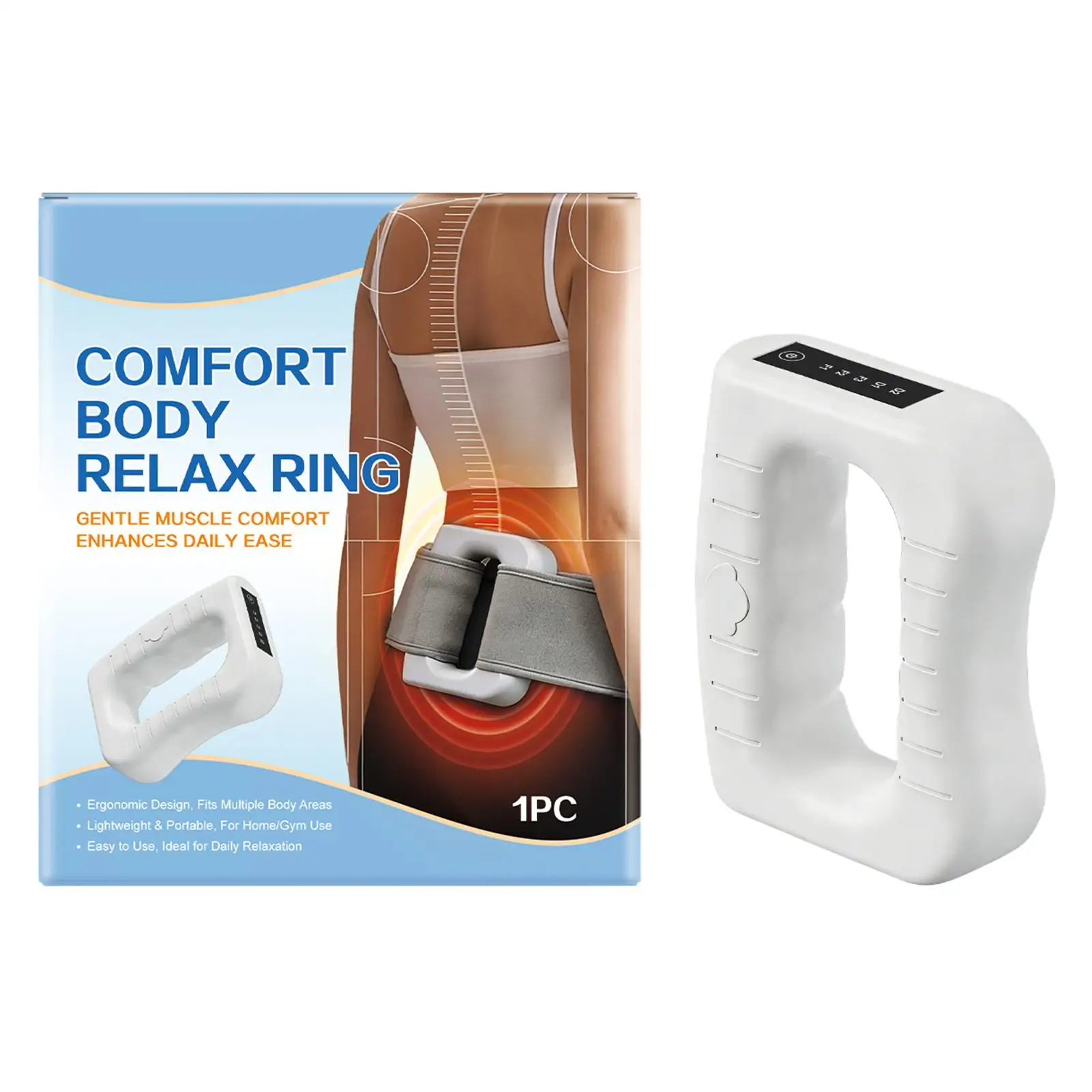 Cellulite Massage Device Electric Cellulite Sculpting Ring Fascia Contouring Ring For Leg Belly Thigh Muscle Deep Tissue Home
Cellulite Massage Device Electric Cellulite Sculpting Ring Fascia Contouring Ring For Leg Belly Thigh Muscle Deep Tissue Home