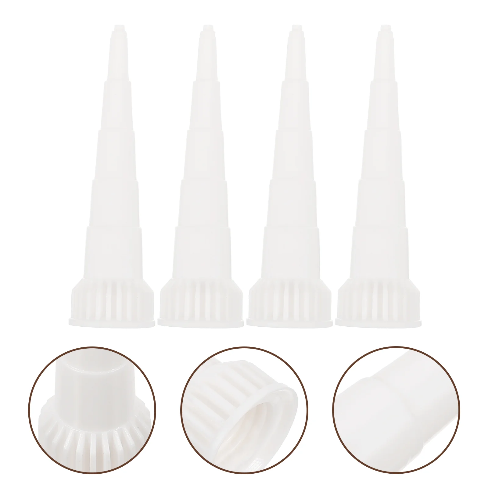 4 Pcs Glue Nozzle Sealing Head Cap Caulk Covers Nozzles Sealer Caps Removable Tools Tube Applicator
4 Pcs Glue Nozzle Sealing Head Cap Caulk Covers Nozzles Sealer Caps Removable Tools Tube Applicator