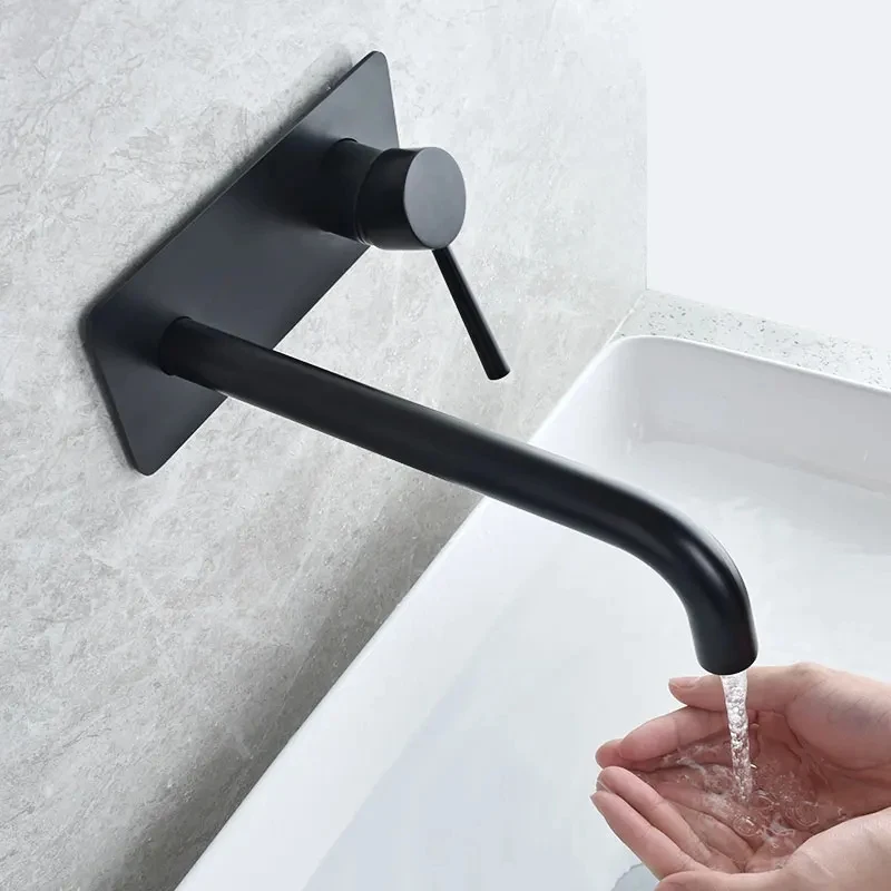 Смесители для раковины в ванной комнате Матовое золото Современный смеситель Водопроводный кран Встроенный смеситель для раковины Настенное крепление Латунь Скрытые краны для холодной и горячей воды
Смесители для раковины в ванной комнате Матовое золото Современный смеситель Водопроводный кран Встроенный смеситель для раковины Настенное крепление Латунь Скрытые краны для холодной и горячей воды