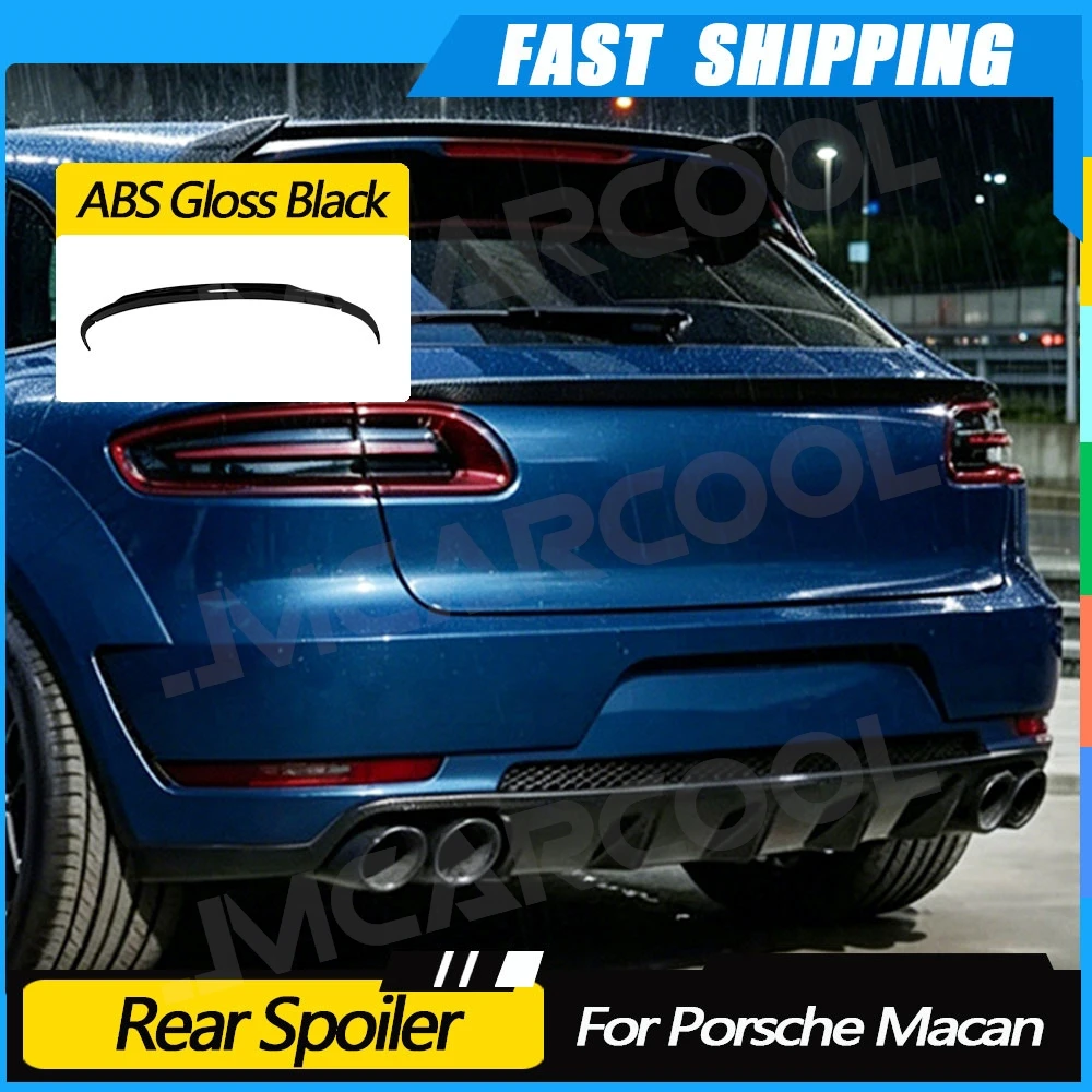 JMCARCOOL Carbon Fiber Rear Middle Lip Spoiler for Porsche Macan 2018 - 2024 Trunk Wing Trims ABS Gloss Black Car Styling
JMCARCOOL Carbon Fiber Rear Middle Lip Spoiler for Porsche Macan 2018 - 2024 Trunk Wing Trims ABS Gloss Black Car Styling