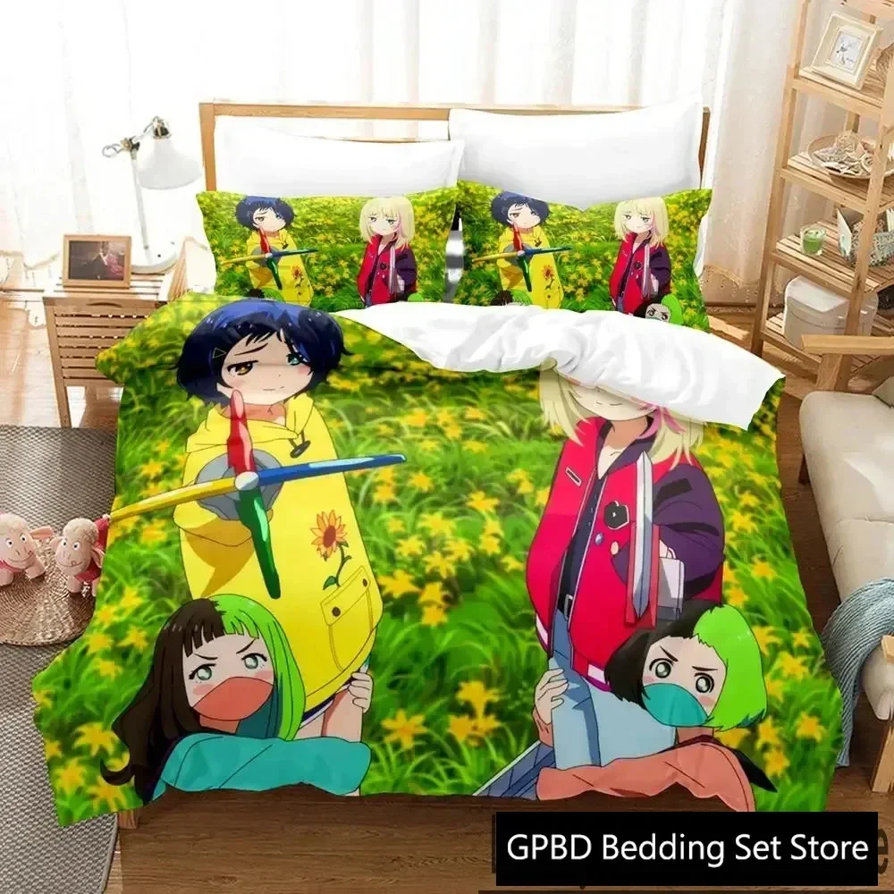 3D Print Anime Wonder Egg Priority Comfortable Duvet Quilt Cover Pillowcase Bedding Set Children Bedroom Decoration Home Textile
3D Print Anime Wonder Egg Priority Comfortable Duvet Quilt Cover Pillowcase Bedding Set Children Bedroom Decoration Home Textile