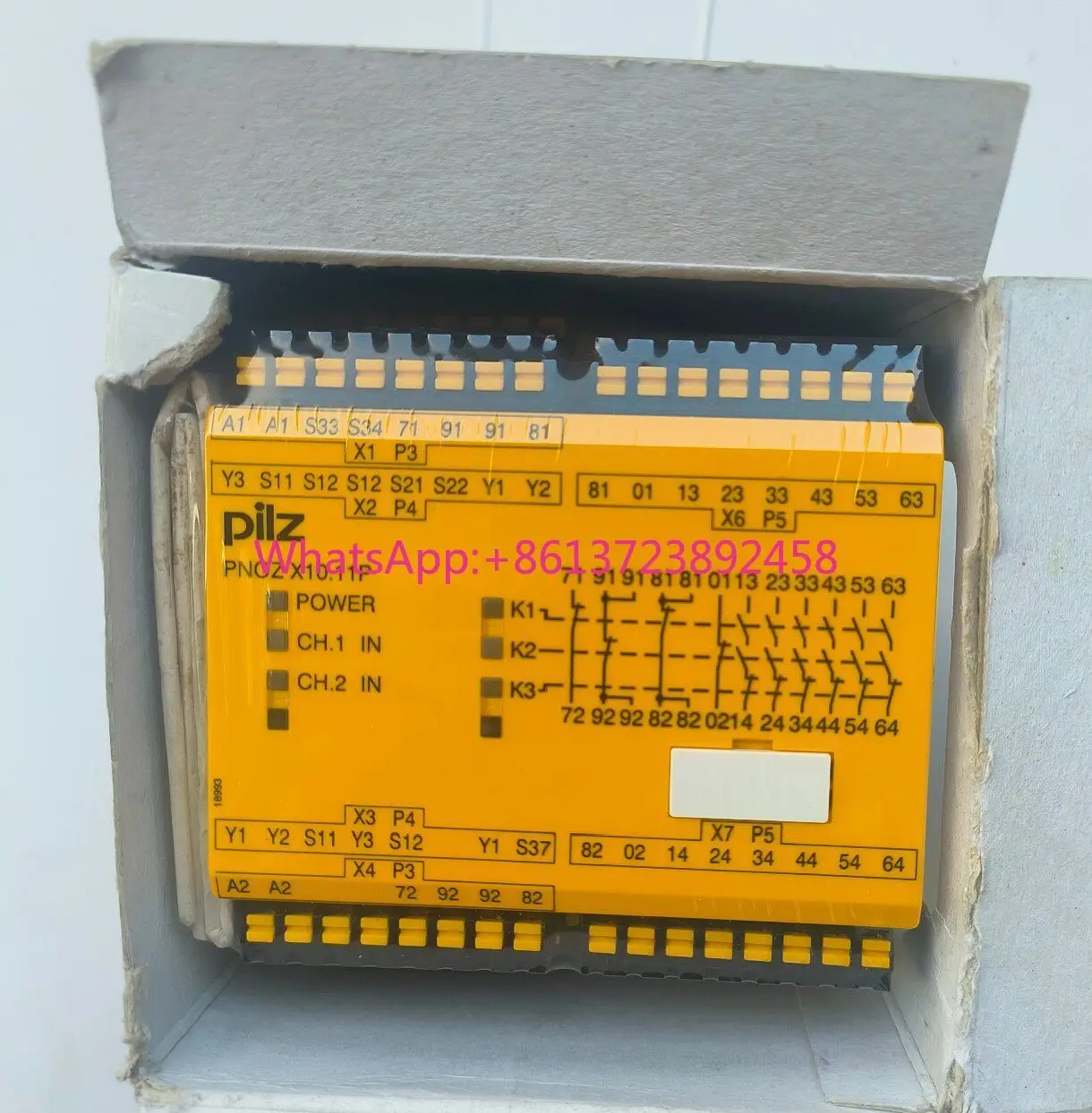 Pilz PNOZ X10.11P 787750 Safety Relay New in stock
Pilz PNOZ X10.11P 787750 Safety Relay New in stock