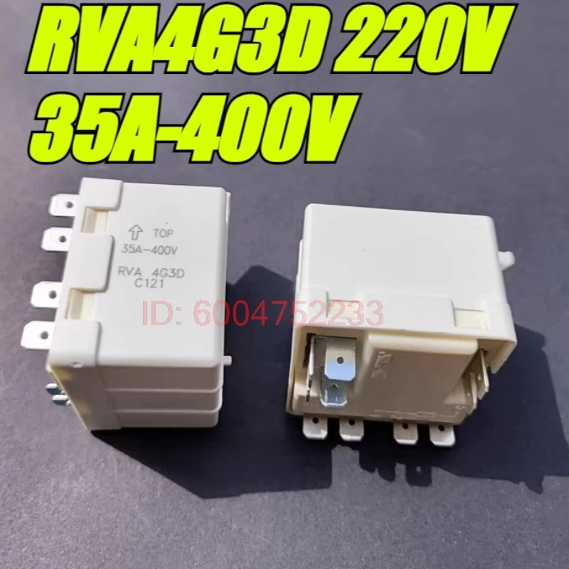 (Совершенно новый, оригинальный) 1 шт./лот, 100% оригинальное реле: RVA4G3D 220V 35A-400V 3P, реле-стартер для компрессора.
(Совершенно новый, оригинальный) 1 шт./лот, 100% оригинальное реле: RVA4G3D 220V 35A-400V 3P, реле-стартер для компрессора.