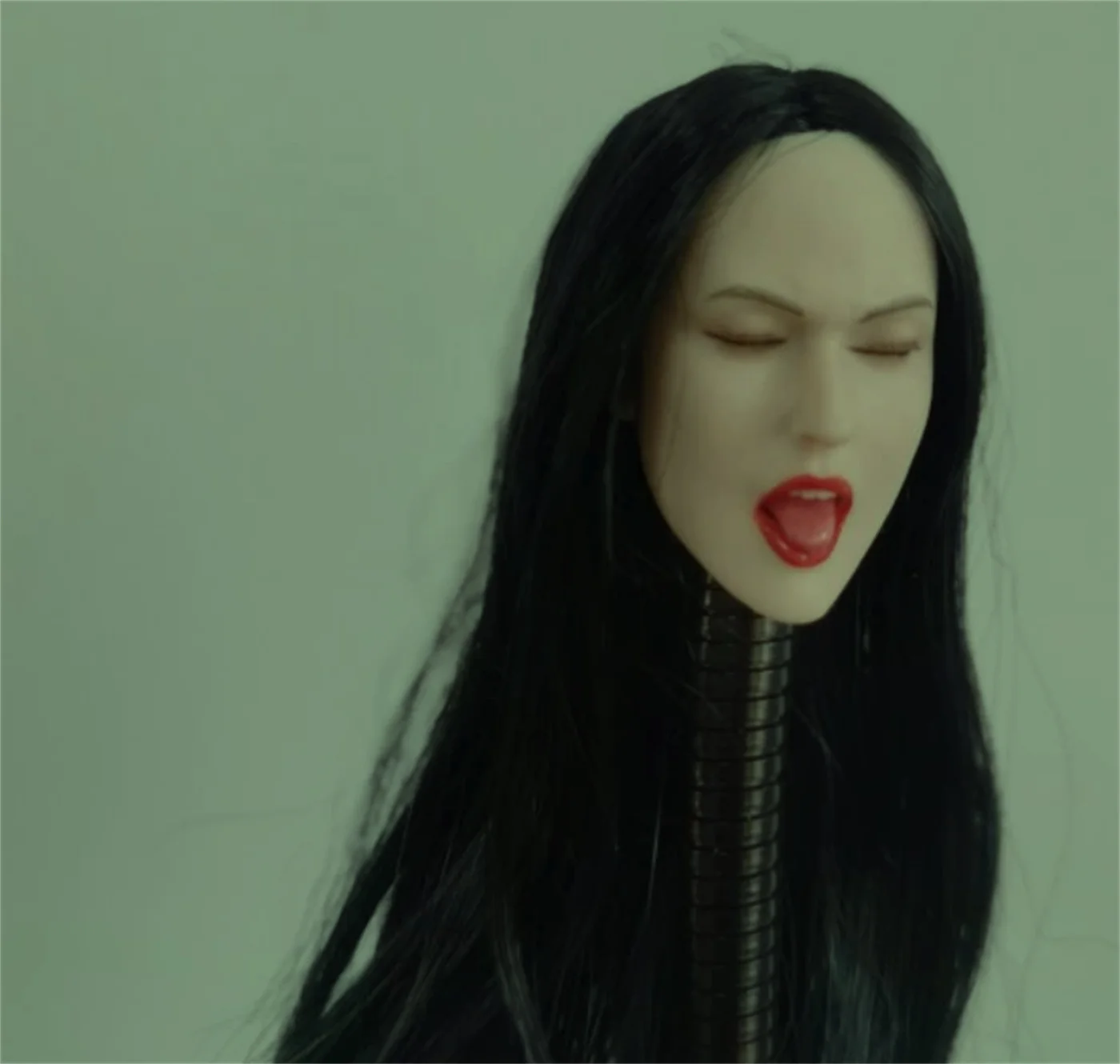 1/6 Scale head Sculpt Female out Tongue Close Eyes Expression long Hair Fit 12'' Tbleague Phicen Action Figure Body
1/6 Scale head Sculpt Female out Tongue Close Eyes Expression long Hair Fit 12'' Tbleague Phicen Action Figure Body