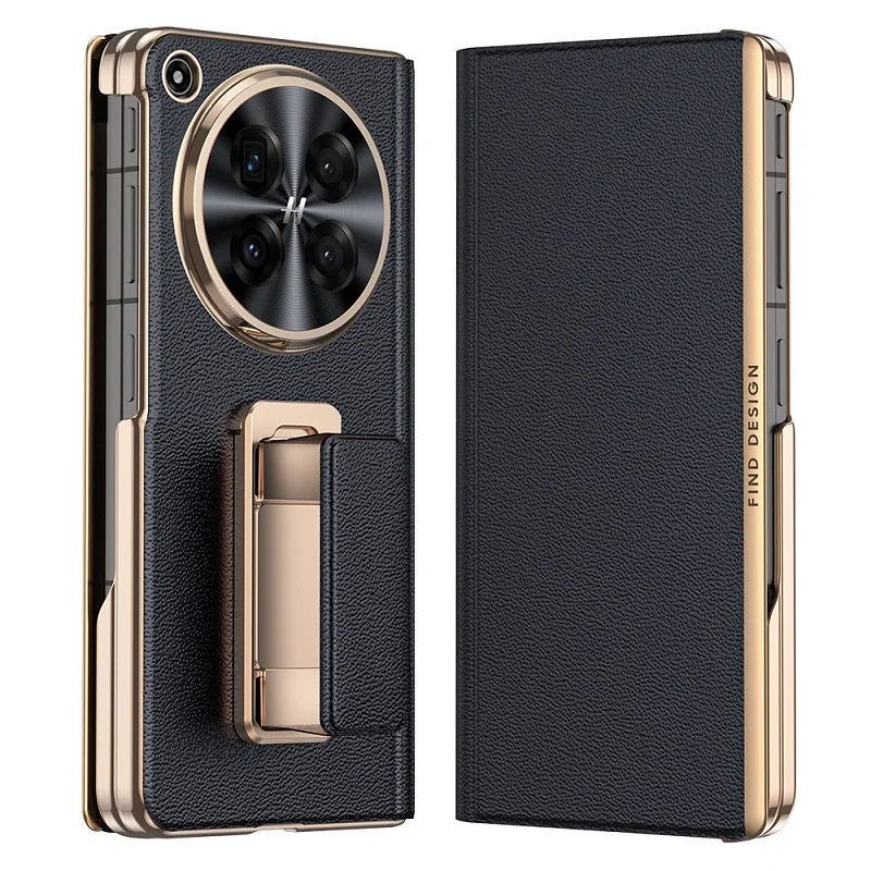Dual Hinge Cover For OPPO Find N6 Genuine Flip Book Leather Metal 270° Rotating Stand Protection Case
Dual Hinge Cover For OPPO Find N6 Genuine Flip Book Leather Metal 270° Rotating Stand Protection Case