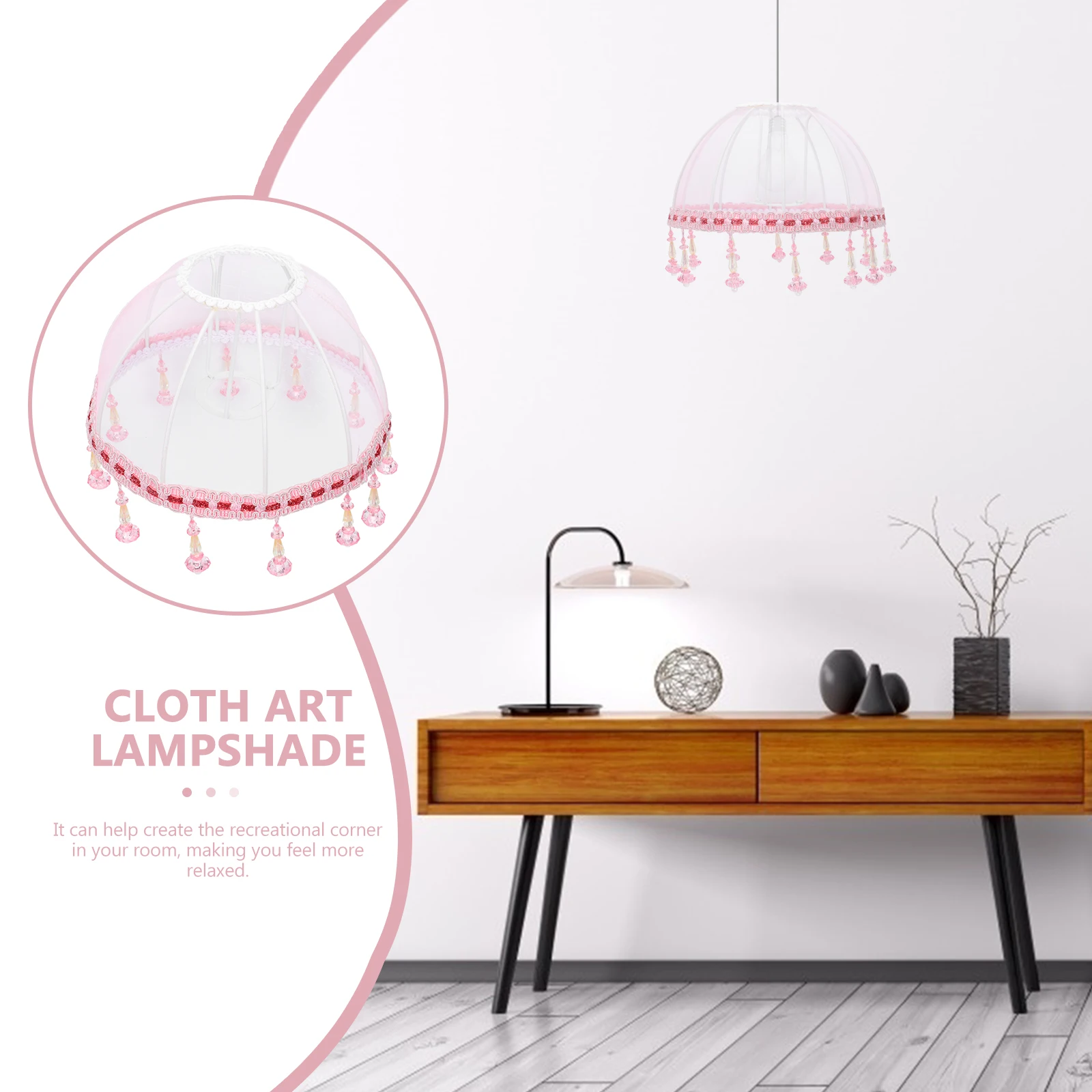 Creative Cloth Lampshade Premium Gauze Transparent Design for Bedroom Living Room Decor Romantic Atmosphere Lamp Accessory
Creative Cloth Lampshade Premium Gauze Transparent Design for Bedroom Living Room Decor Romantic Atmosphere Lamp Accessory