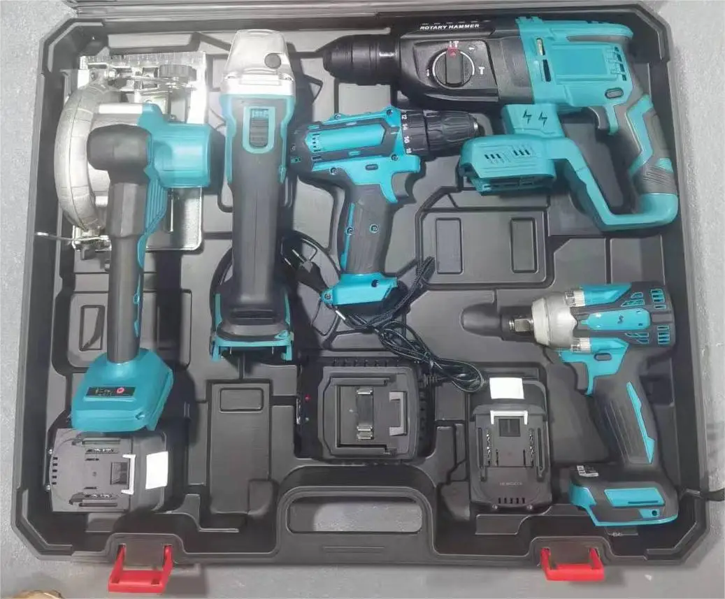 Original brand newO·EM 20V/36V multifunction cordless power tools set 5 in 1angle grinder hammer wrench drill combo kit for whol
Original brand newO·EM 20V/36V multifunction cordless power tools set 5 in 1angle grinder hammer wrench drill combo kit for whol