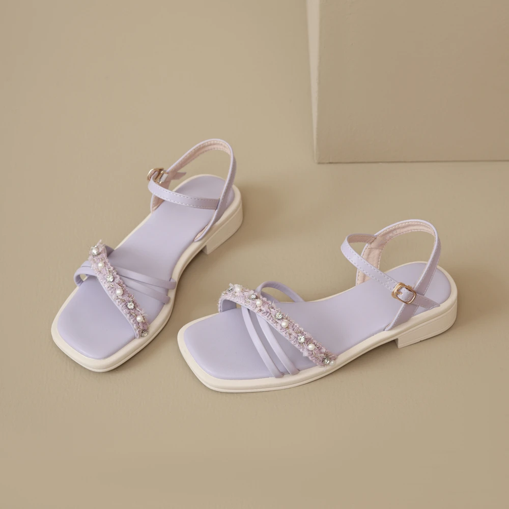 Pearl With Low Heels Woman Shoes Casual Summer 2026 Sandals for Women Comfortable Vip Cheap Liquidation Korea Trend Daily Sandal
Pearl With Low Heels Woman Shoes Casual Summer 2026 Sandals for Women Comfortable Vip Cheap Liquidation Korea Trend Daily Sandal