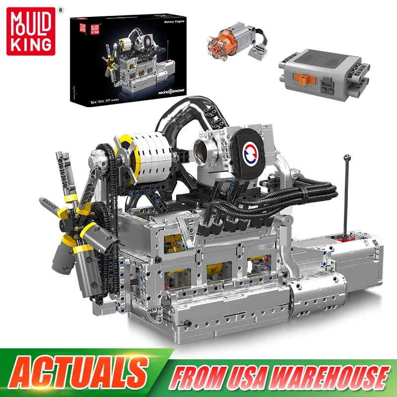 Mould King 10214 Technical Car Toys The Motorized Rotary Engine Building Block Assembly Motor Model Brick Kids Christmas Gift
Mould King 10214 Technical Car Toys The Motorized Rotary Engine Building Block Assembly Motor Model Brick Kids Christmas Gift