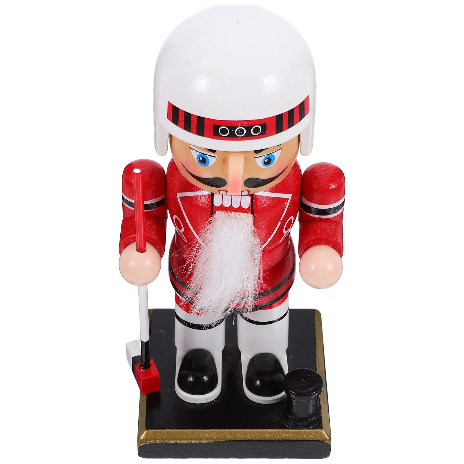 Christmas Nutcracker Tall Wooden Soldiers Gifts Hockey Nutcrackers Household Tabletop Decor
Christmas Nutcracker Tall Wooden Soldiers Gifts Hockey Nutcrackers Household Tabletop Decor