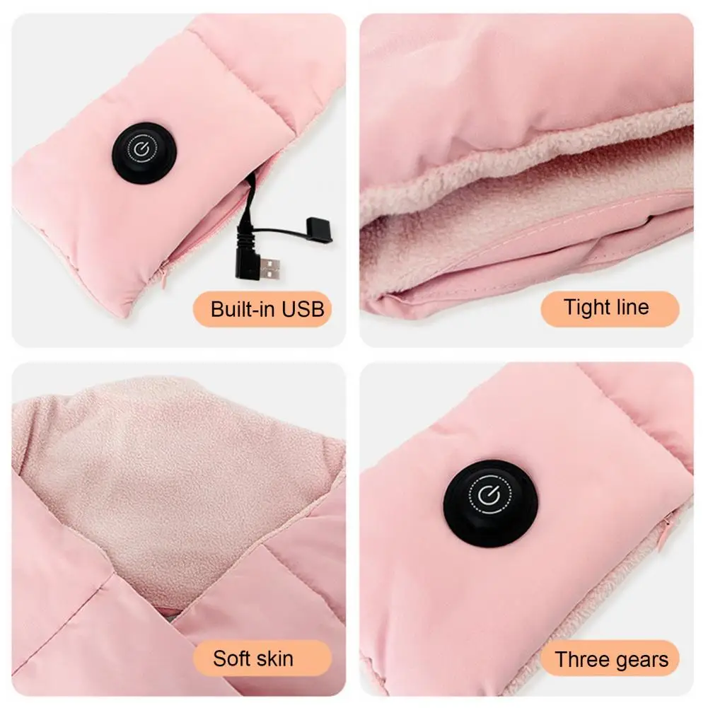 Neck Shawl Electric Scarf Wireless Rechargeable Heating Scarf with Three Gear Adjustment for Winter Usb Electric Neck for Men
Neck Shawl Electric Scarf Wireless Rechargeable Heating Scarf with Three Gear Adjustment for Winter Usb Electric Neck for Men