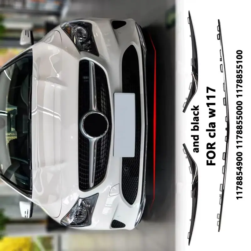 Front Bumper Lip Chrome Trim Chromium Spoiler Black For Mercedes Benz CLA W117 C117 A1178854900 A1178855000 A1178855100
Front Bumper Lip Chrome Trim Chromium Spoiler Black For Mercedes Benz CLA W117 C117 A1178854900 A1178855000 A1178855100