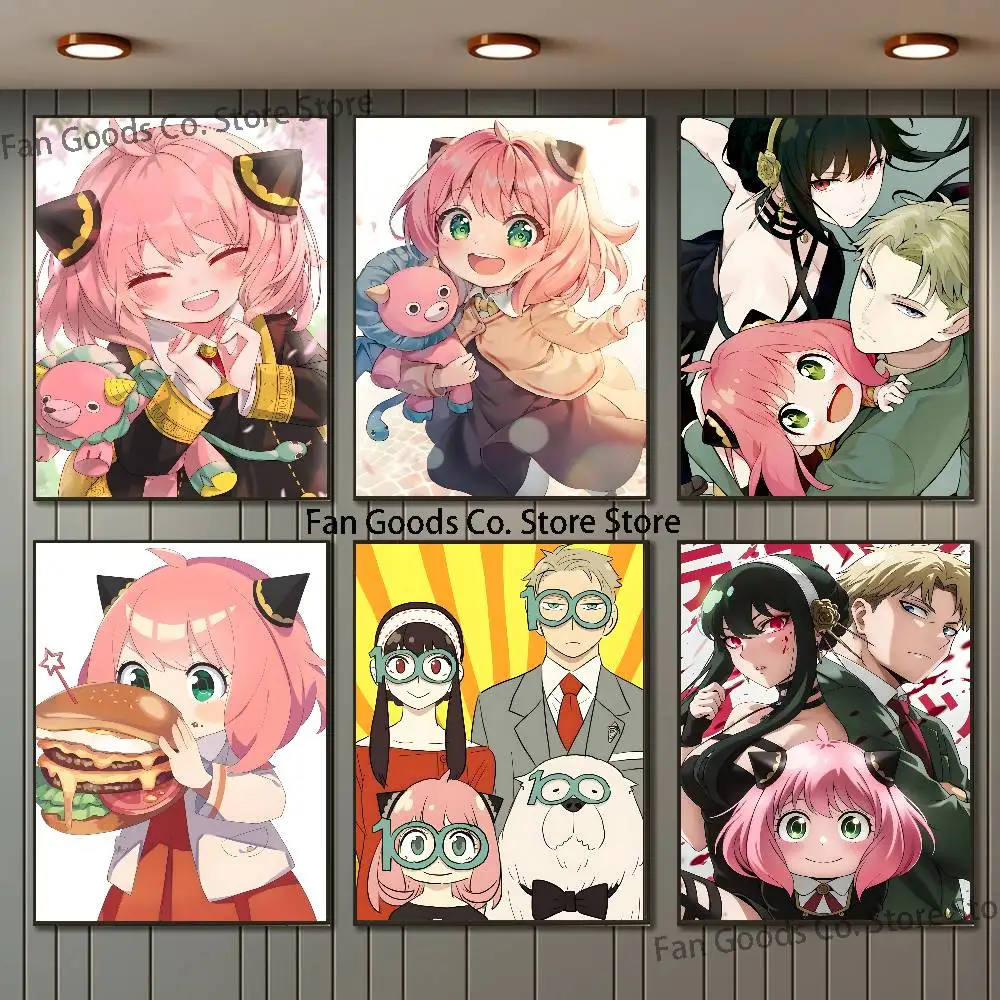 SPY Anime A-Anya Poster HD Art Sticky Wall Waterproof Home Living Room Bar Decoration
SPY Anime A-Anya Poster HD Art Sticky Wall Waterproof Home Living Room Bar Decoration