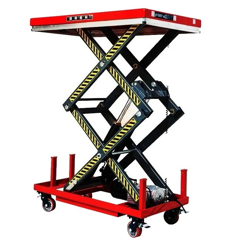 Small electric loading and unloading platform truck, fixed scissor lift electric hydraulic lifting platform
Small electric loading and unloading platform truck, fixed scissor lift electric hydraulic lifting platform