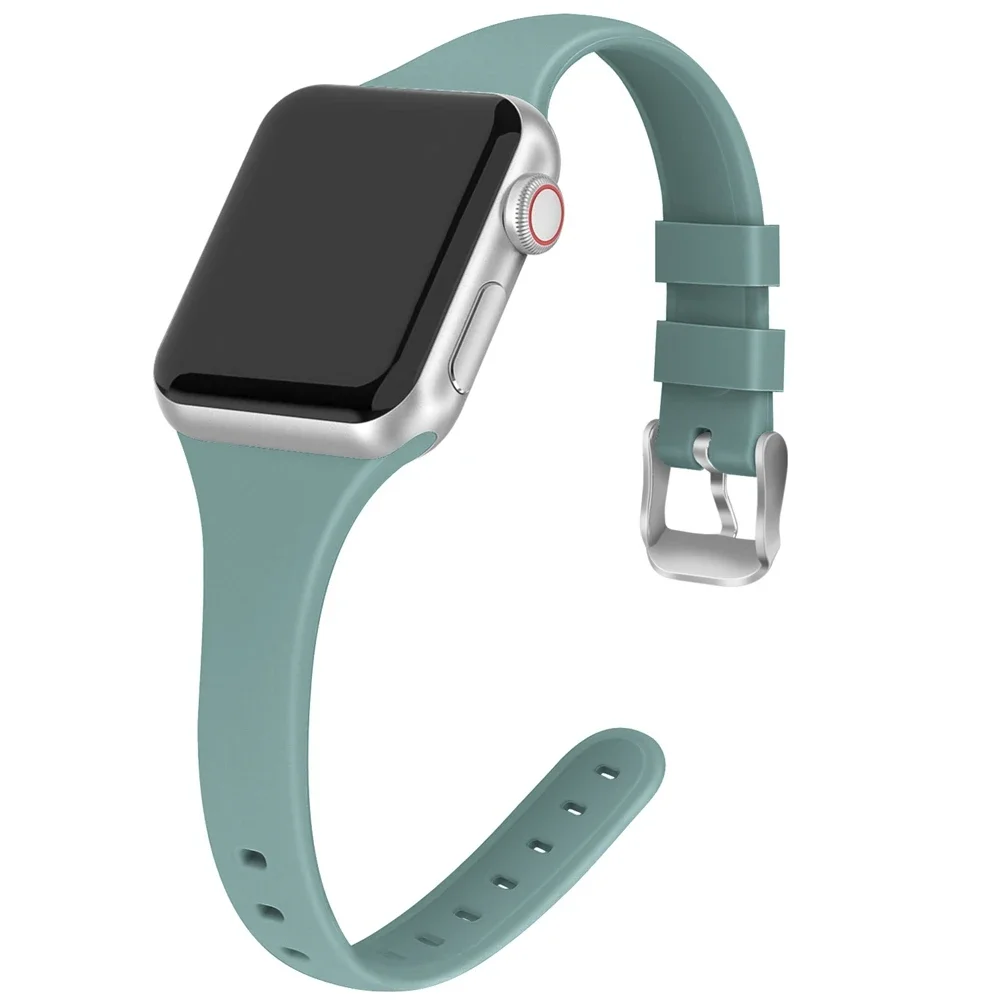 Fashion Silicone Strap For Apple Watch band women Series 10/9/7 38mm 40mm 41mm 42mm 44mm 45mm 46mm 49mm
Fashion Silicone Strap For Apple Watch band women Series 10/9/7 38mm 40mm 41mm 42mm 44mm 45mm 46mm 49mm