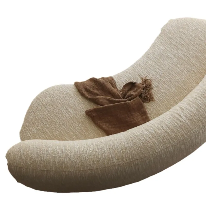 French curved sofa wabi sandy wind clothing store cream wind beauty salon meeting room reception area special-shaped arc sofa
French curved sofa wabi sandy wind clothing store cream wind beauty salon meeting room reception area special-shaped arc sofa