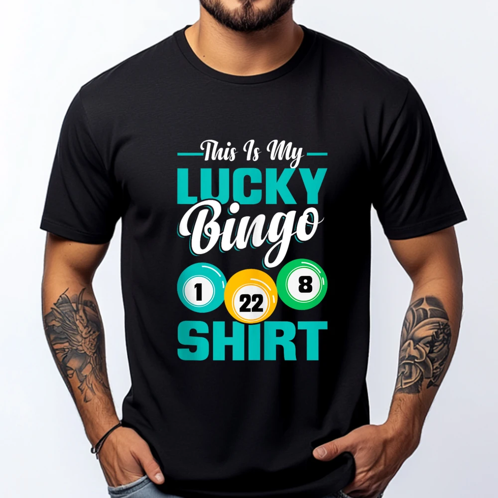 This Is My Lucky Bingo Player 3XL Men Clothing Oversize Man Normal Luxury T Shirt High Quality Vegan
This Is My Lucky Bingo Player 3XL Men Clothing Oversize Man Normal Luxury T Shirt High Quality Vegan