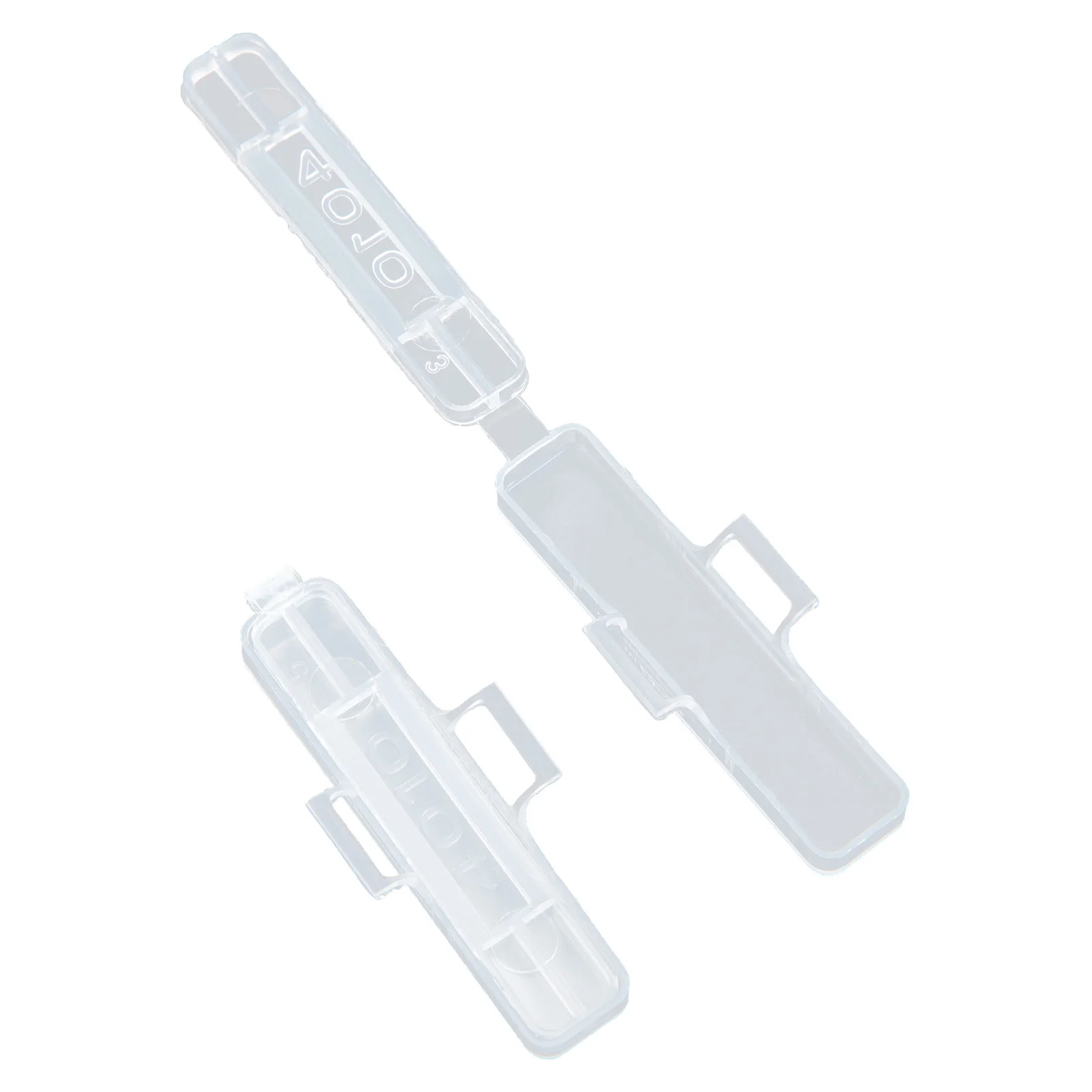 100 Pcs Cable Identification Box Transparent Wire Sign Labels Holder Case Cord Tags Durable Plastic Efficient Practical
100 Pcs Cable Identification Box Transparent Wire Sign Labels Holder Case Cord Tags Durable Plastic Efficient Practical